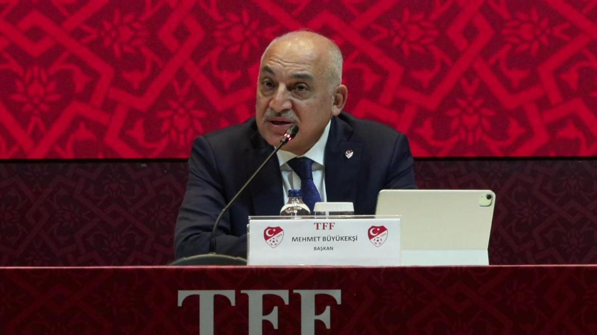 SON DAKİKA… TFF Başkanı Büyükekşi açıklamalarda bulunuyor