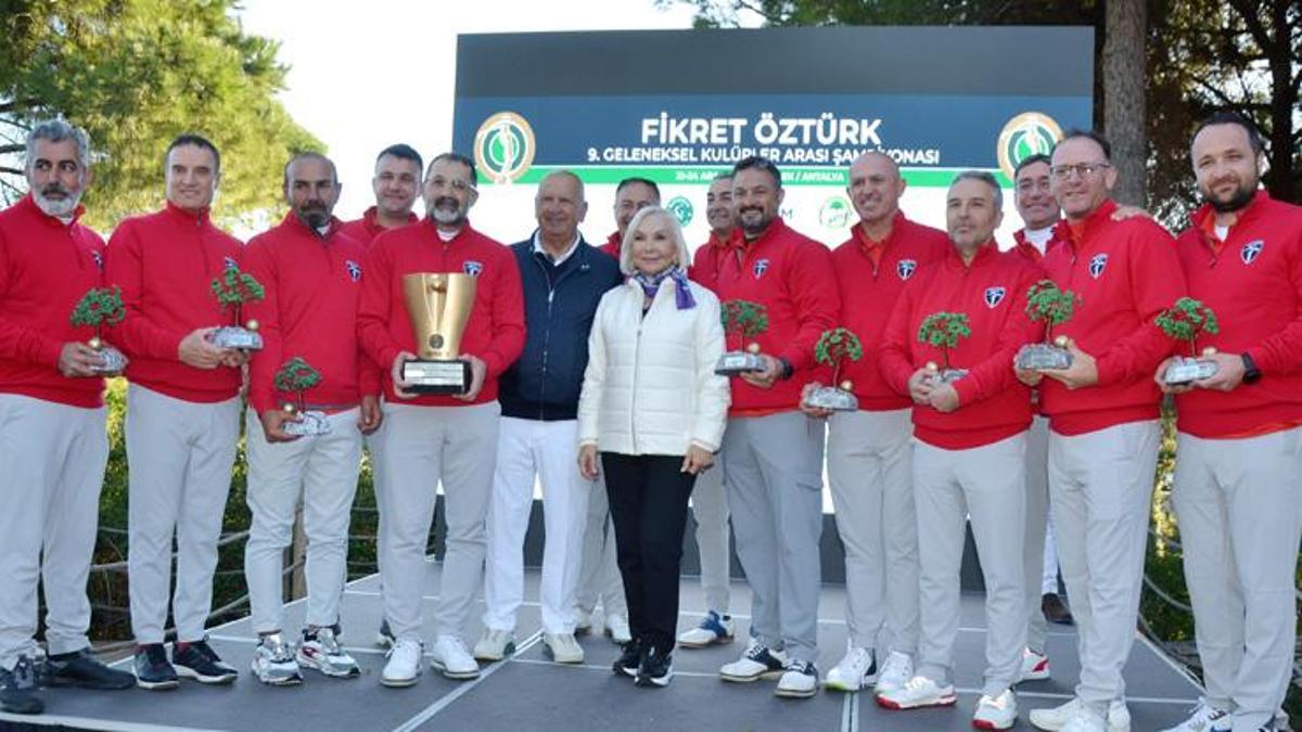 Fikret Öztürk Golf Turnuvası sona erdi