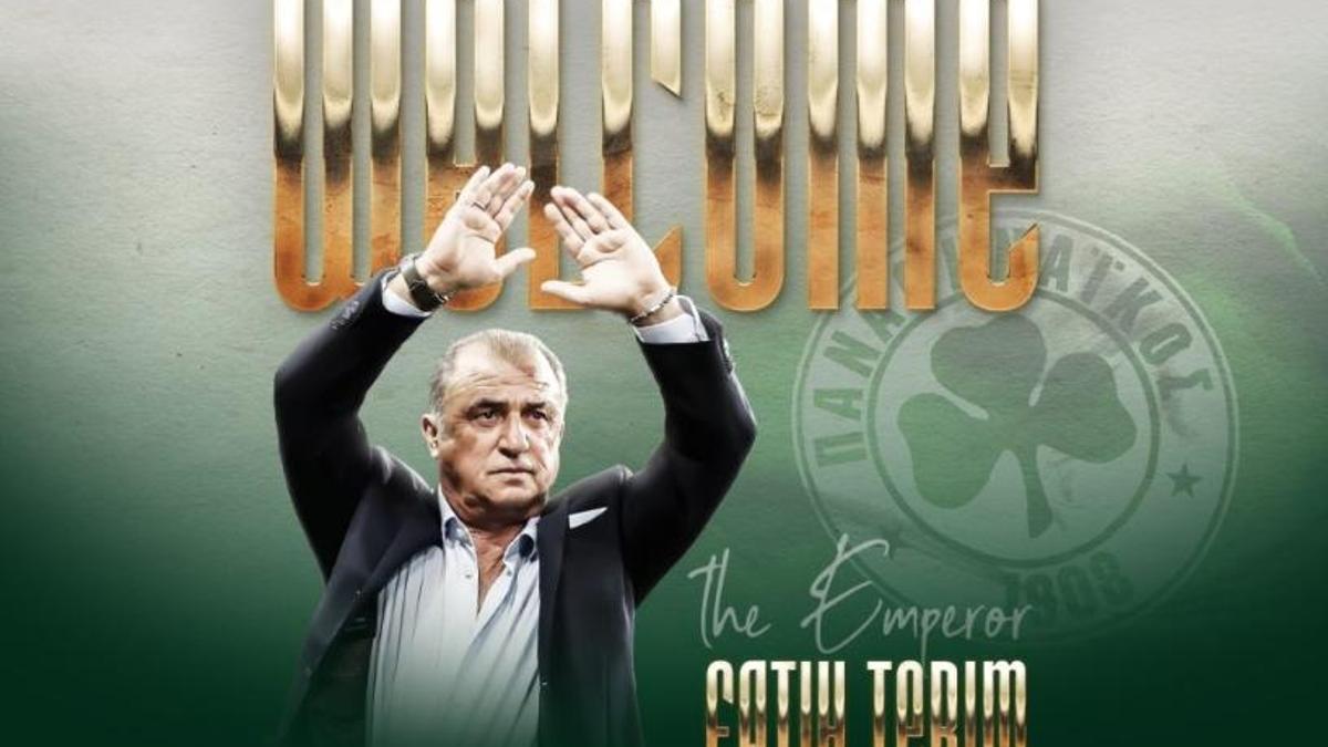 Panathinaikos Fatih Terim’i resmen duyurdu