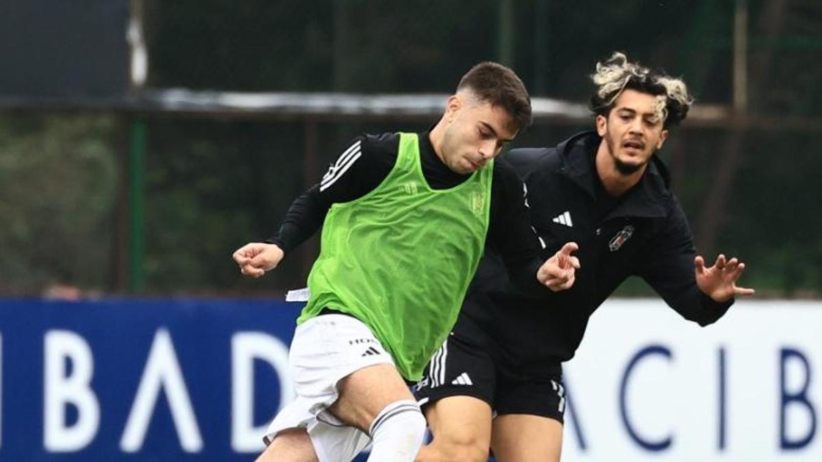 Beşiktaş yılın son idmanını U19 Takımı ile yaptı