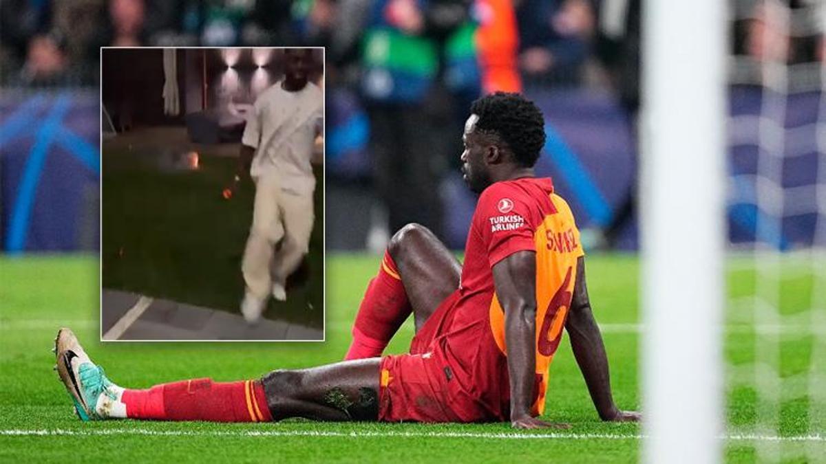 Davinson Sanchez’den havai fişekli kutlama