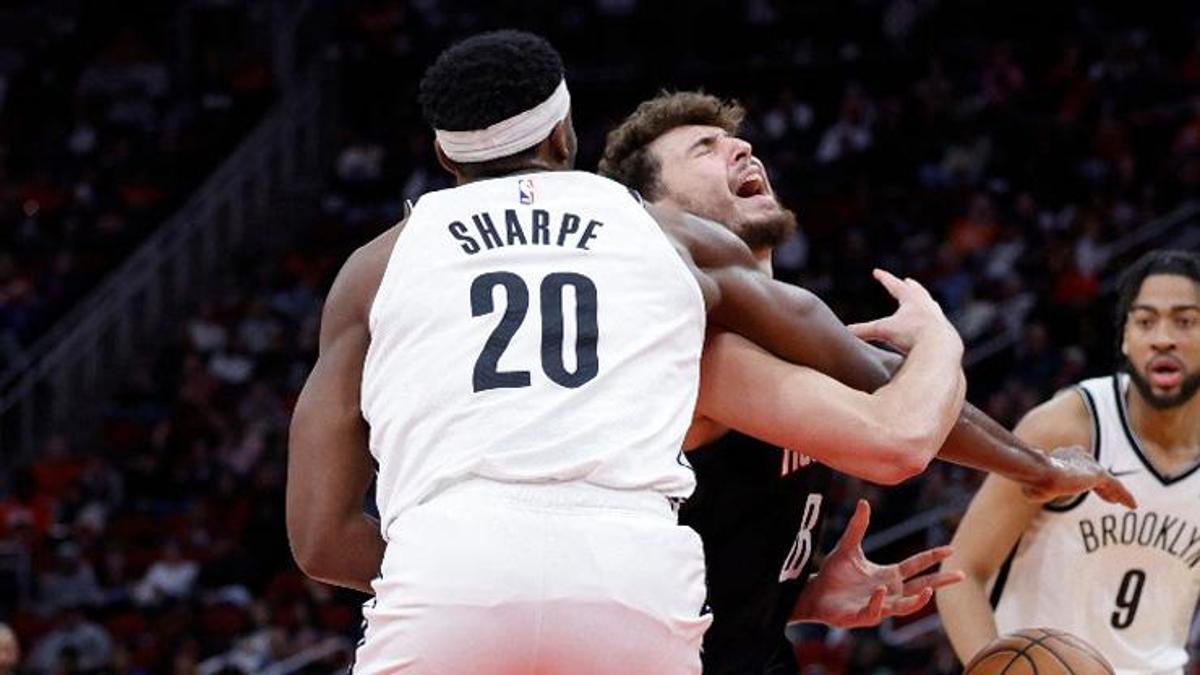 Alperen Şengün’den Brooklyn potasına 30 sayı