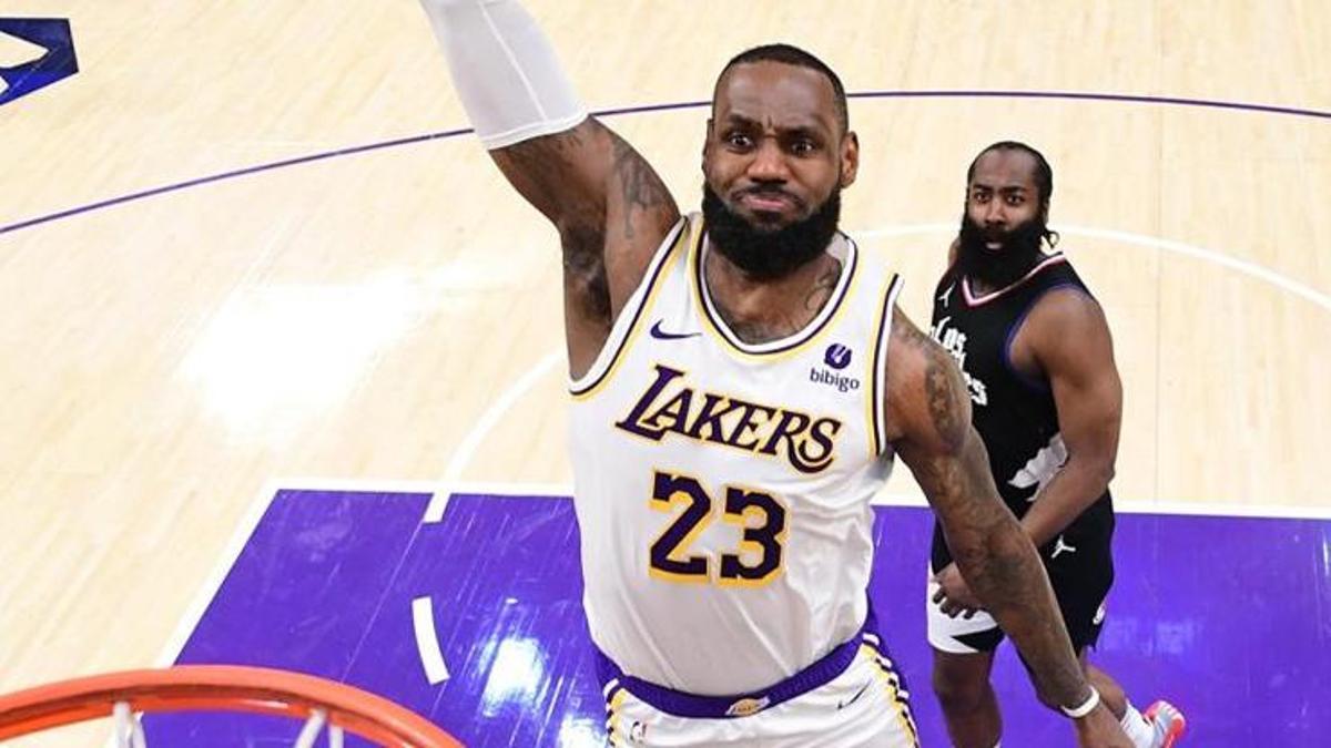 NBA’de Los Angeles derbisinde kazanan Lakers