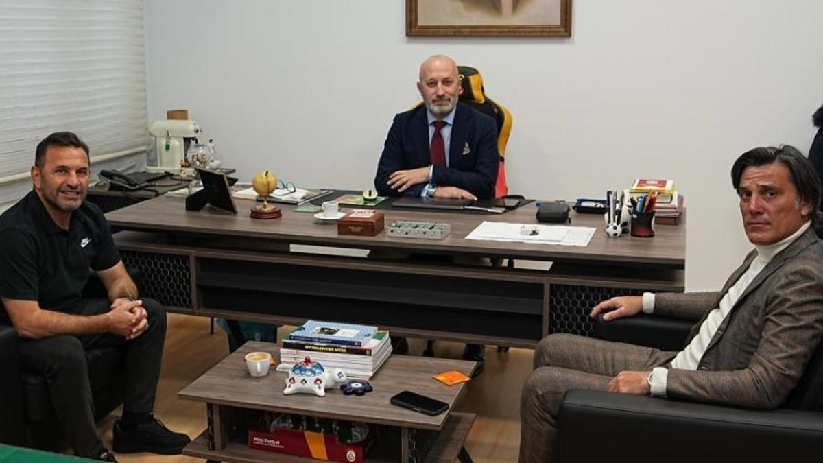 Vincenzo Montella’dan Galatasaray’a ziyaret – Son Dakika Futbol Haberi
