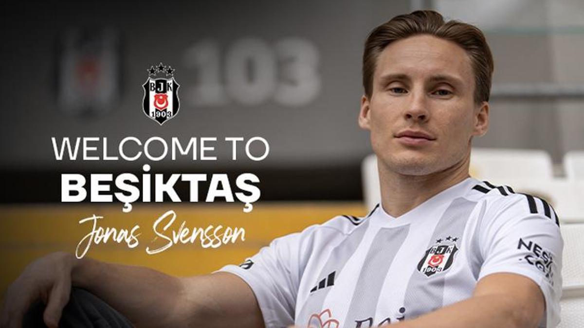 Son dakika… Jonas Svensson resmen Beşiktaş’ta!