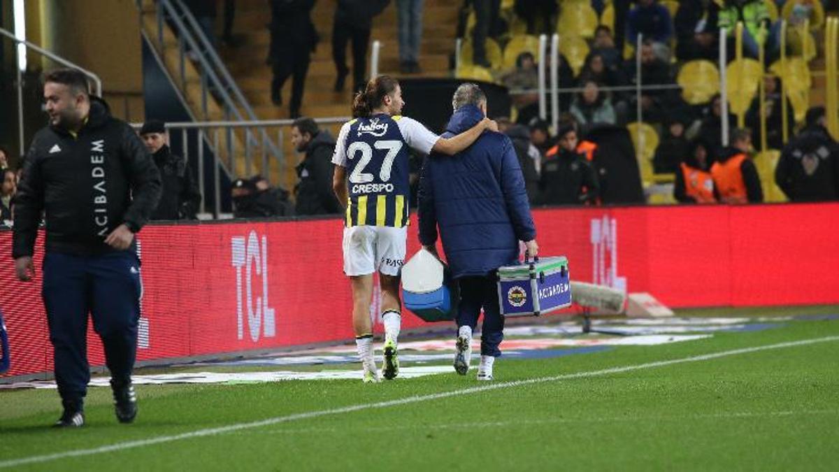Fenerbahçe’ye Miguel Crespo’dan kötü haber!