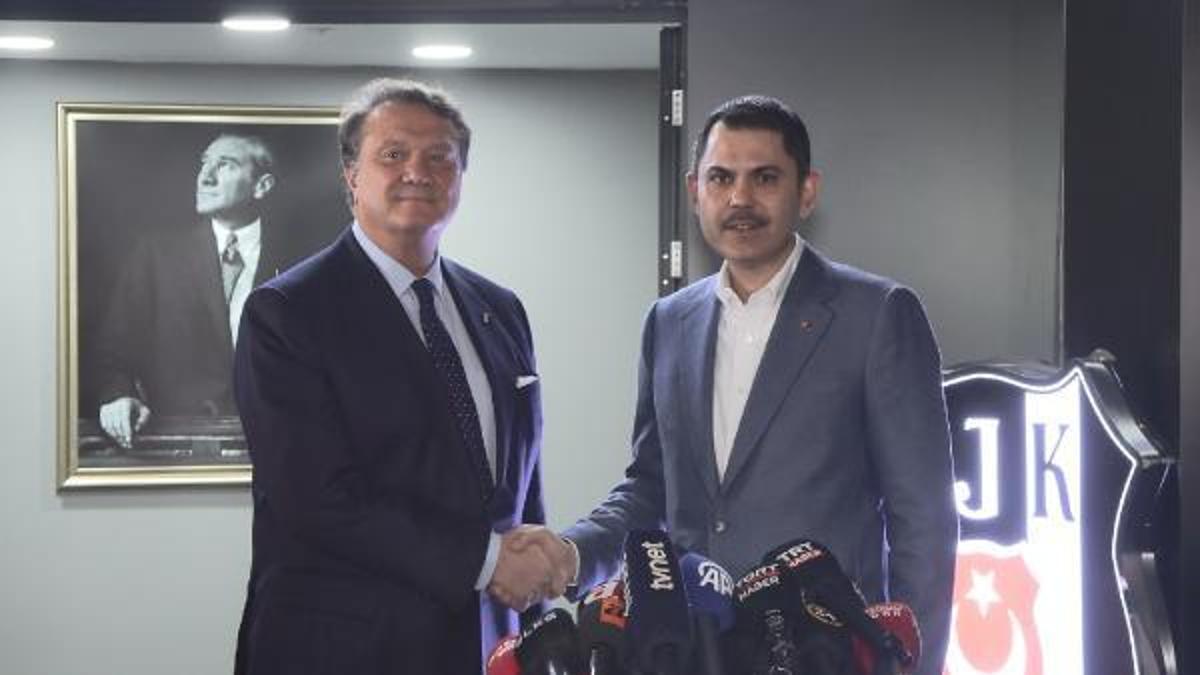 İBB Başkan Adayı Murat Kurum’dan Beşiktaş’a ziyaret
