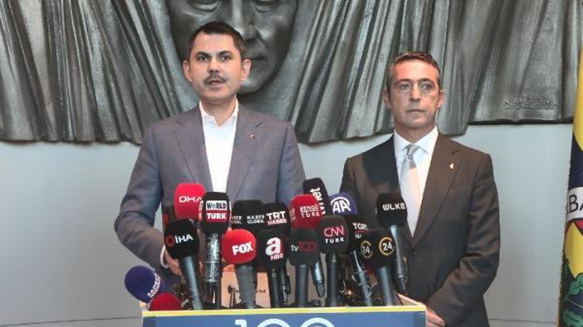 İBB Başkan adayı Murat Kurum’dan Fenerbahçe’ye ziyaret