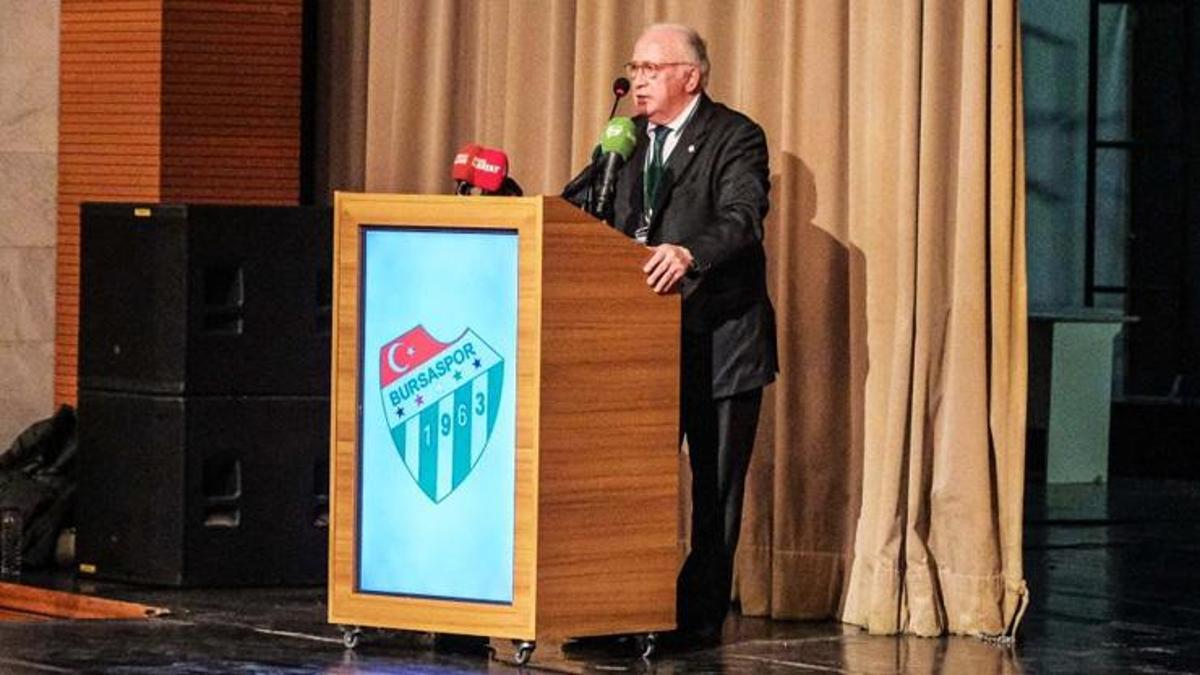 Bursasporun yeni başkanı Sinan Bür oldu