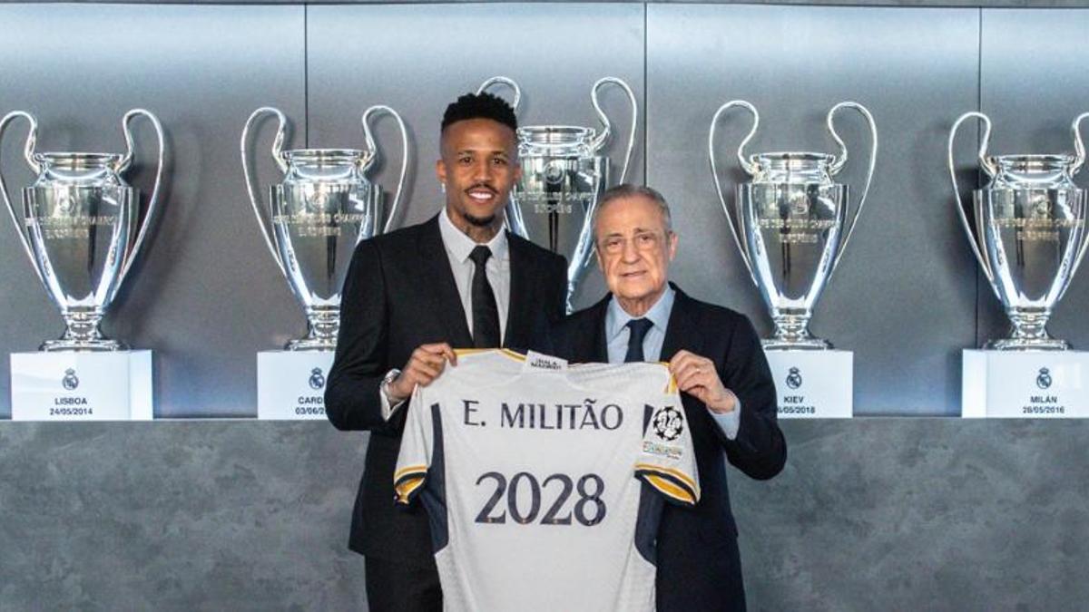 Eder Militao’dan 4 yıllık imza