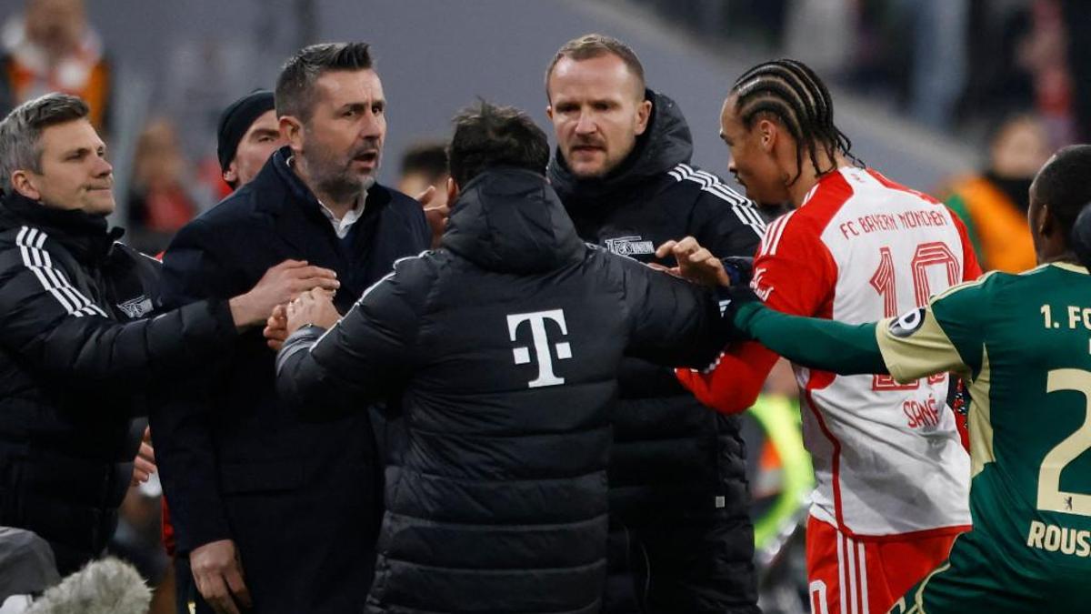Nenad Bjelica Leroy Sane’ye tokat attı
