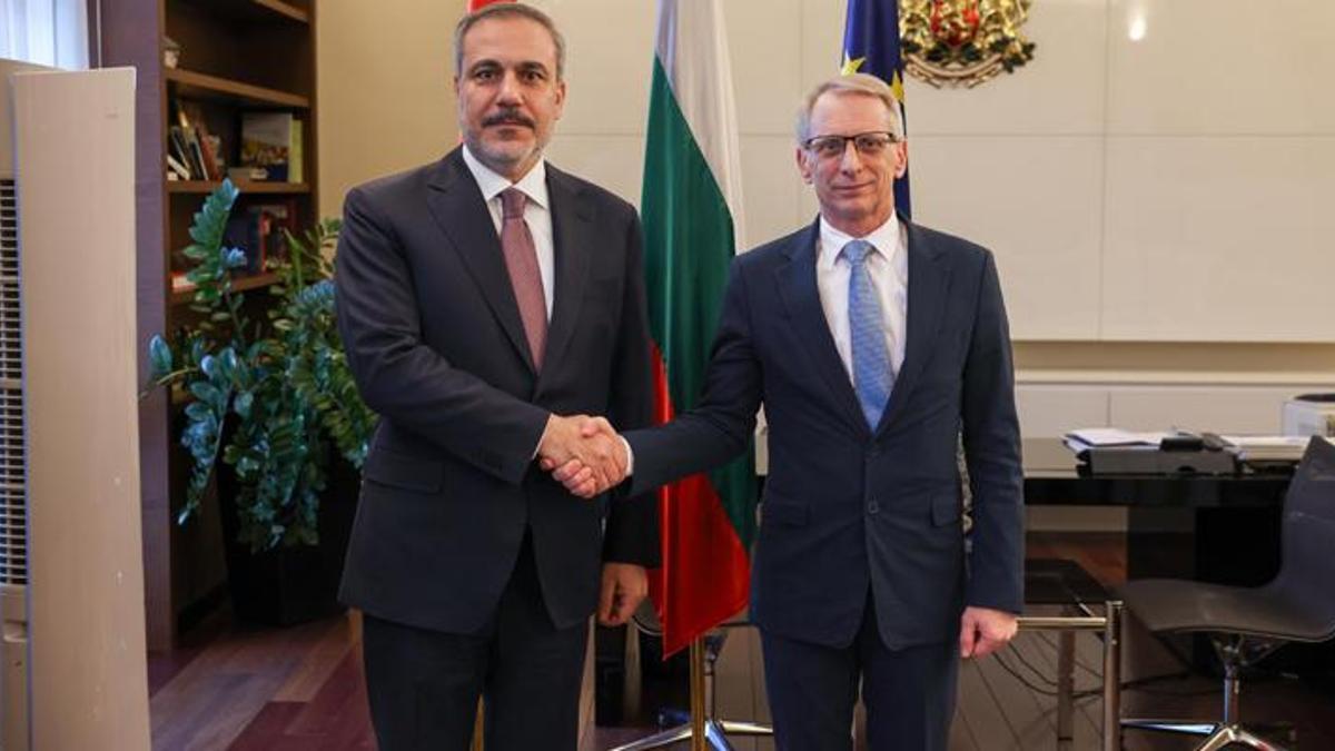 Bakan Fidan Bulgaristan Başbakanı Denkov ile görüştü