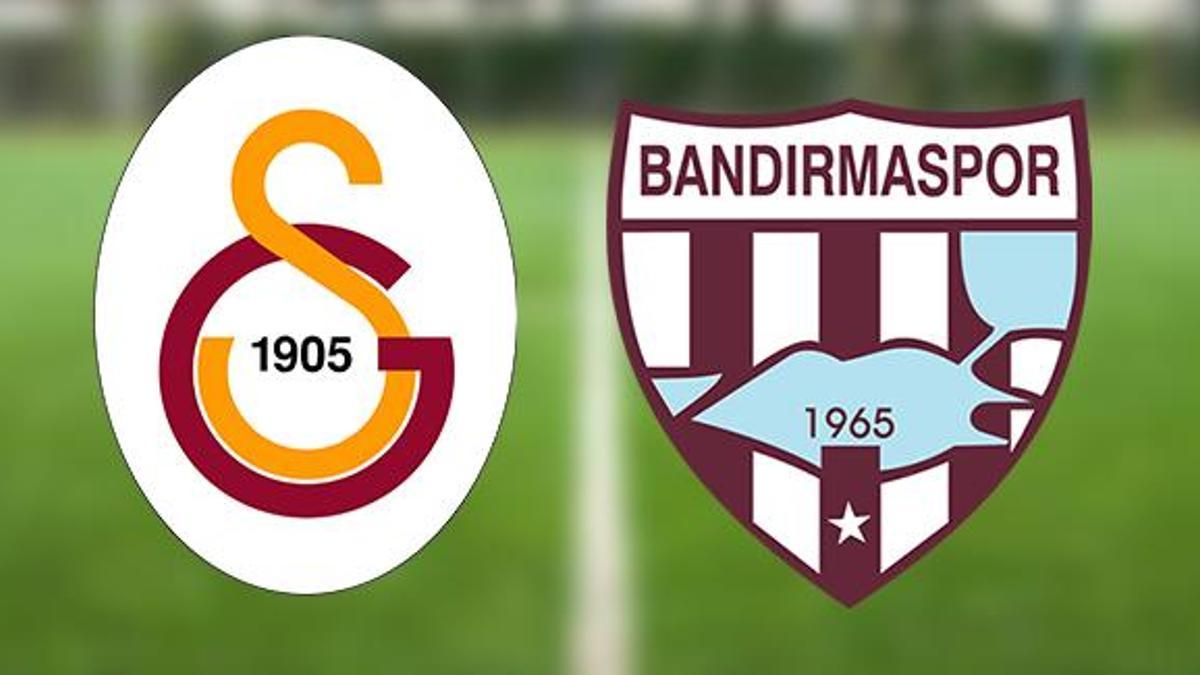Galatasaray Bandırmaspor maçı hangi kanalda, ne zaman, saat kaçta?