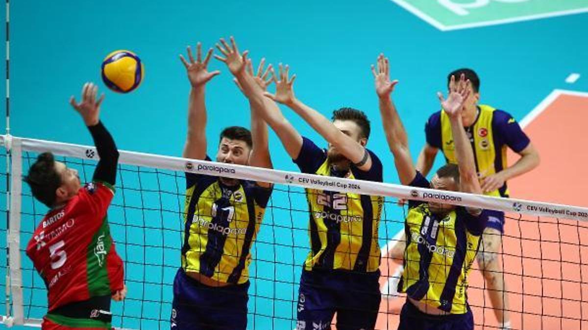 Fenerbahçe, CEV Kupası’nda yarı finalde