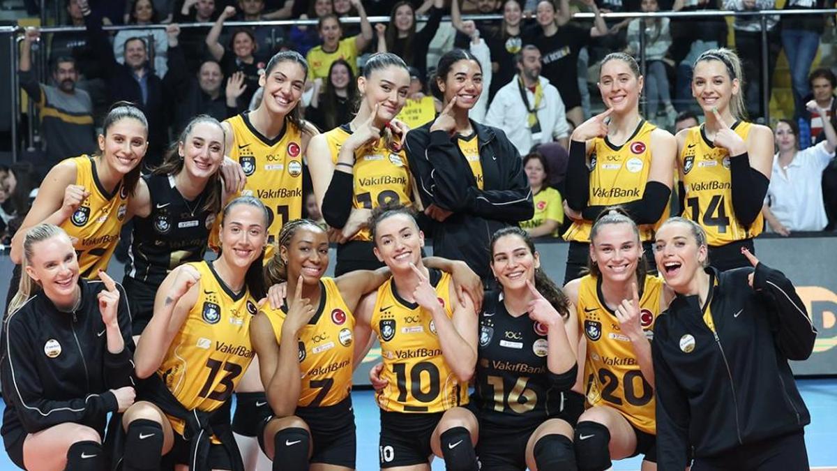 VakıfBank, CEV Şampiyonlar Ligi’nde çeyrek finale yükseldi