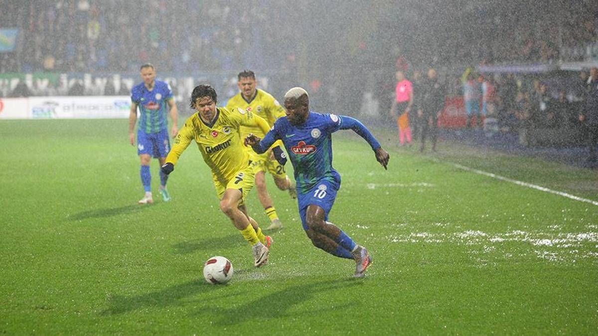 Rizespor 1-3 Fenerbahçe MAÇ ÖZETİ
