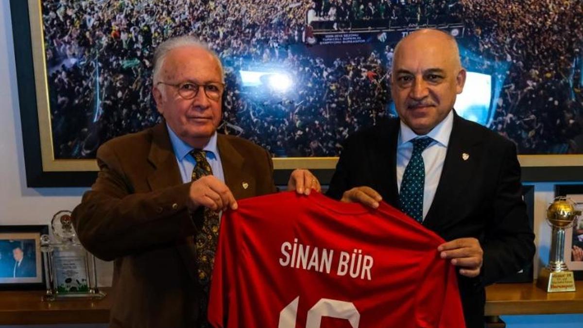 TFF Başkanı Mehmet Büyükekşi’den Bursaspor’a ziyaret