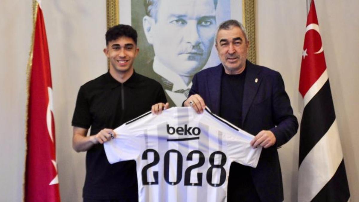 Beşiktaş’ta Arda Berk Özüarap imzayı attı