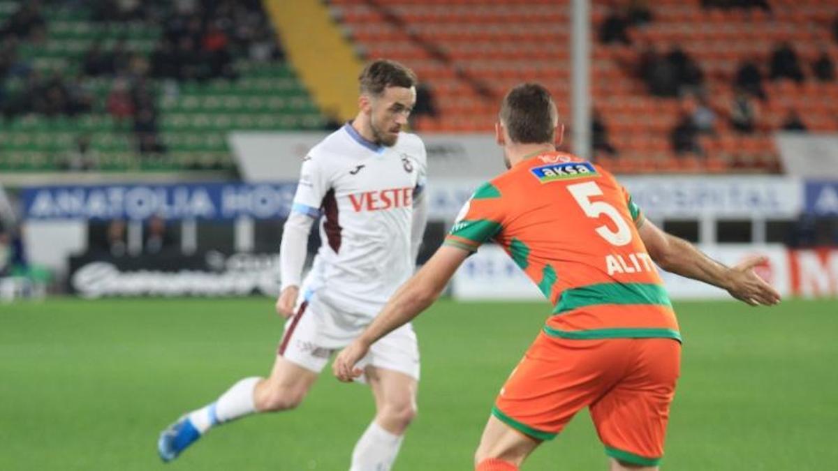Alanyaspor'dan Trabzonspor'a 3 gol
