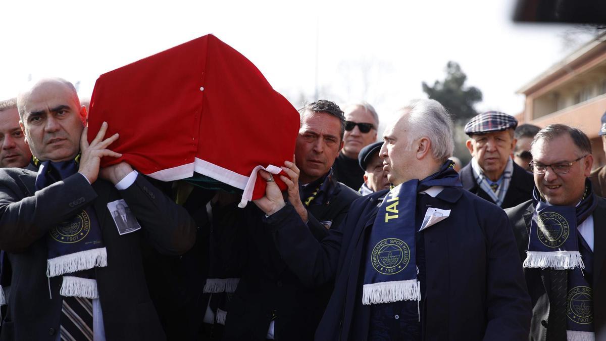 Fenerbahçe’de Tahsin Kaya son yolculuğuna uğurlandı