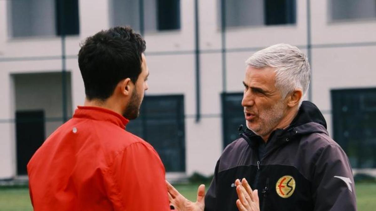 Eskişehirspor’da Önder Karaveli ilk idmanına çıktı
