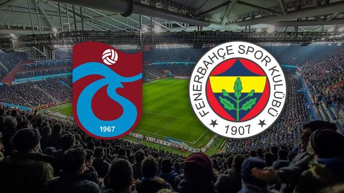Trabzonspor Fenerbahçe CANLI YAYIN – Son Dakika Futbol Haberi
