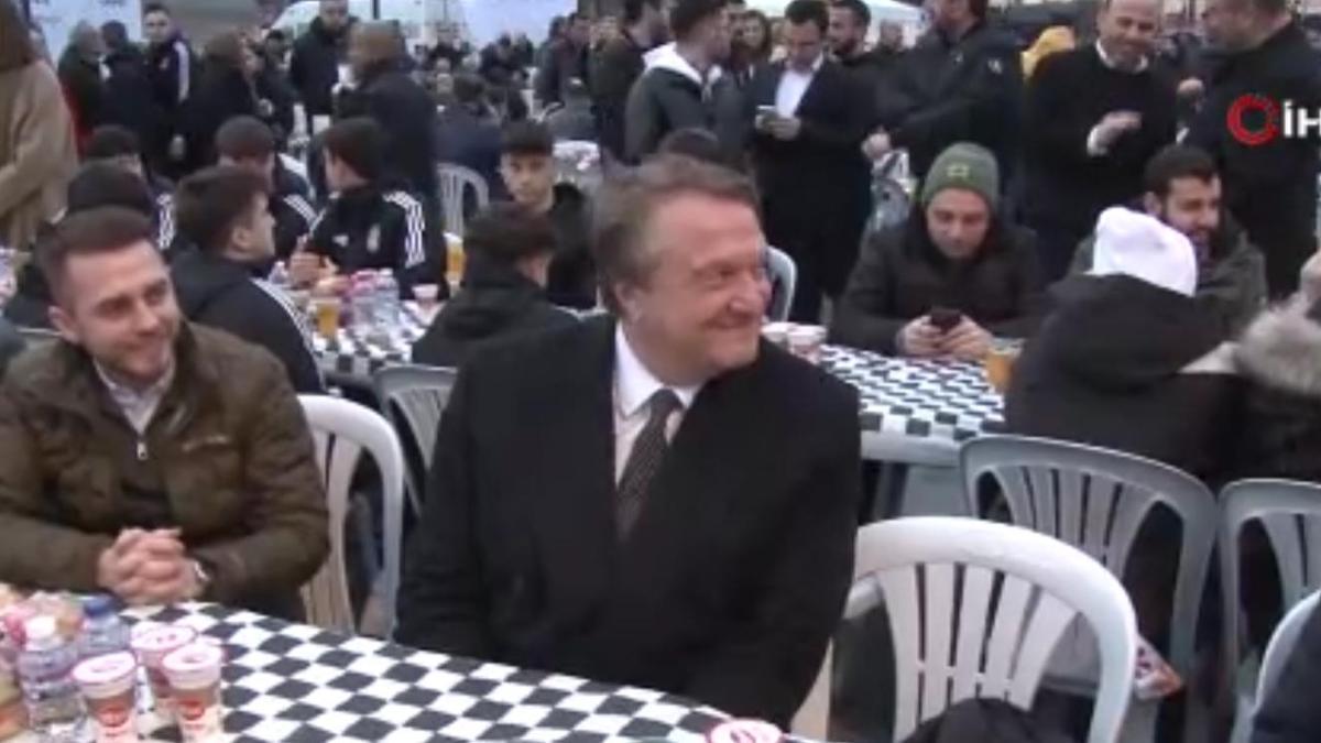 Beşiktaş taraftar grubunun geleneksel iftar töreni gerçekleştirildi