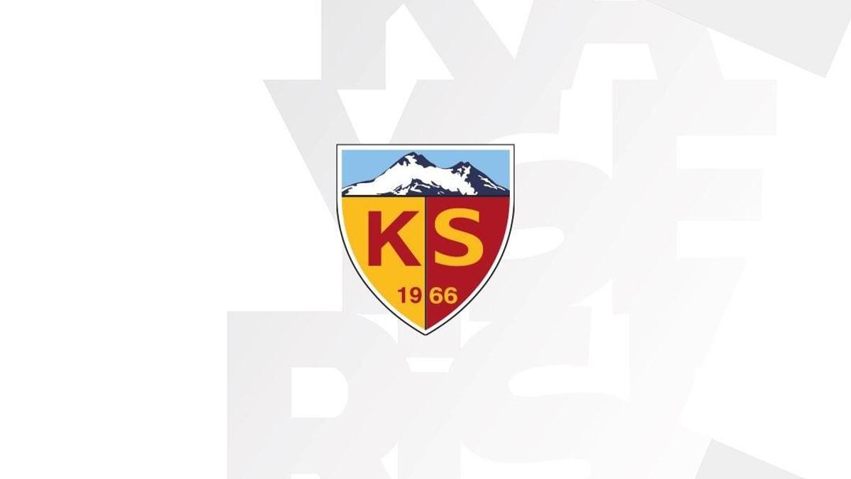 Kayserispor transfer yasağına ilişkin açıklama yaptı