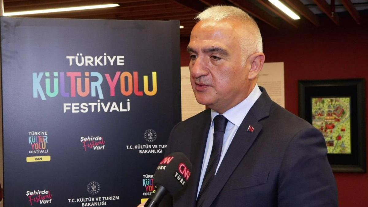 Kültür Yolu Festivali'nin 6. Durağı Van! Bakan Ersoy CNN TÜRK'e anlattı!