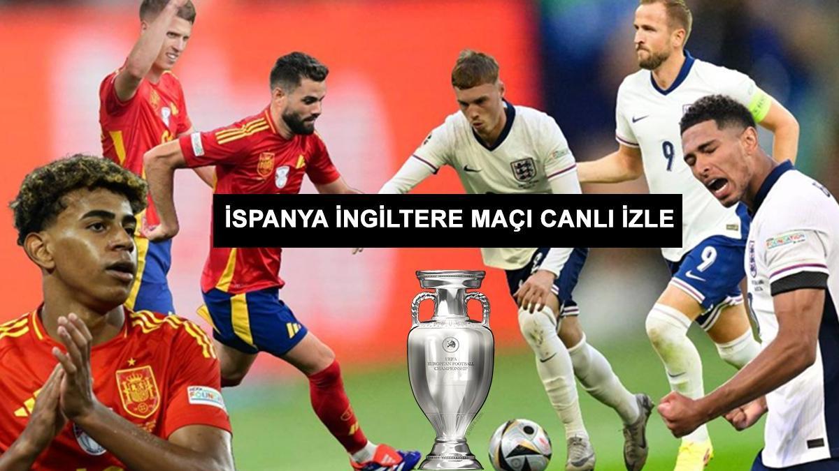 Şifresiz! İspanya İngiltere maçı CANLI İZLE - EURO 2024 İngiltere İspanya final maçı HD izle (Milli Maç Canlı Yayın)