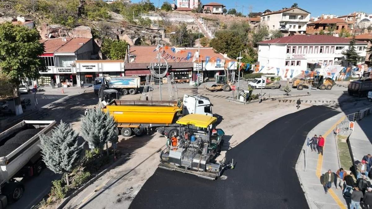 Büyükşehir'den İncesu'ya 35 milyon TL'lik asfalt ve altyapı çalışması