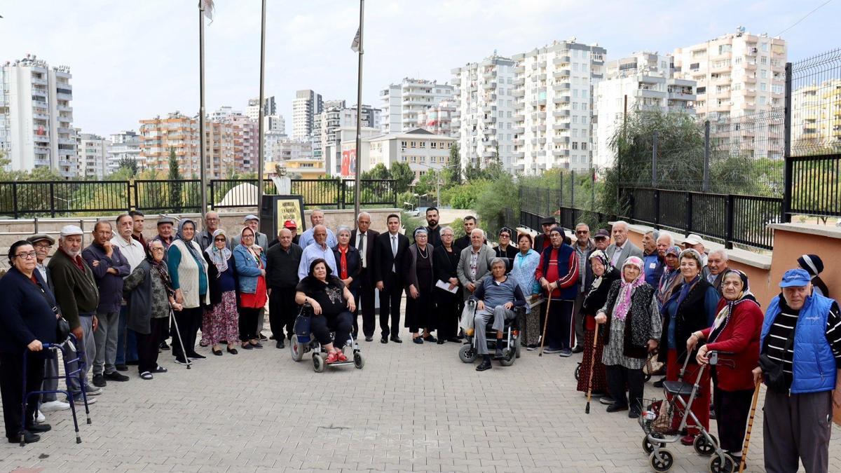 Huzurevi sakinleri Atatürk’ü andı