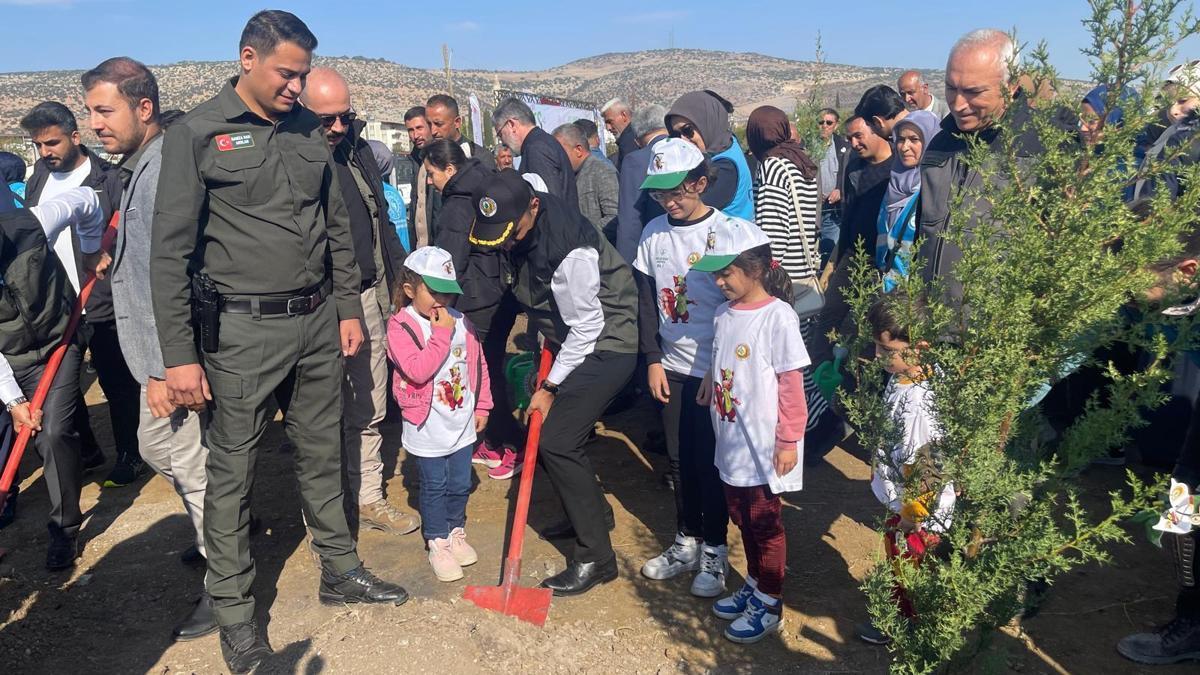 Kilis’te, fidan dikim etkinliği