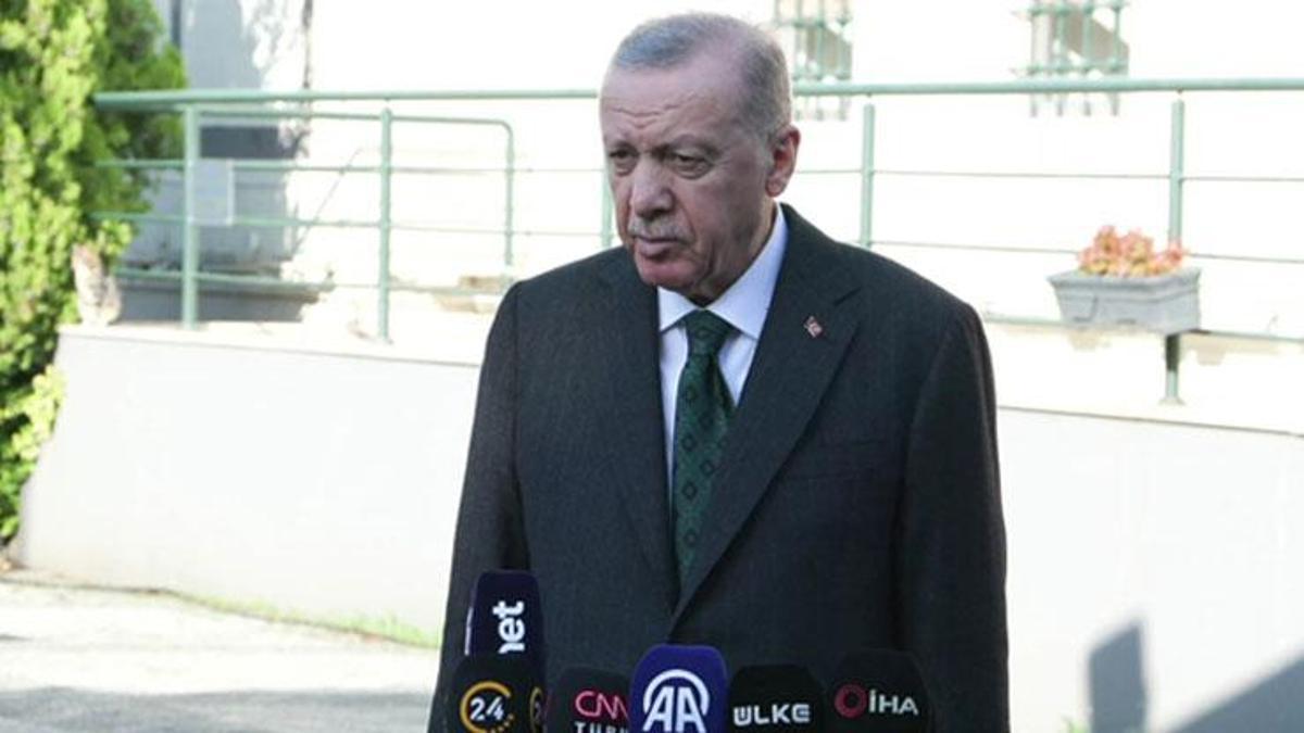 SON DAKİKA HABERİ... Cumhurbaşkanı Erdoğan: Suriye'de muhaliflerin hedefi Şam!