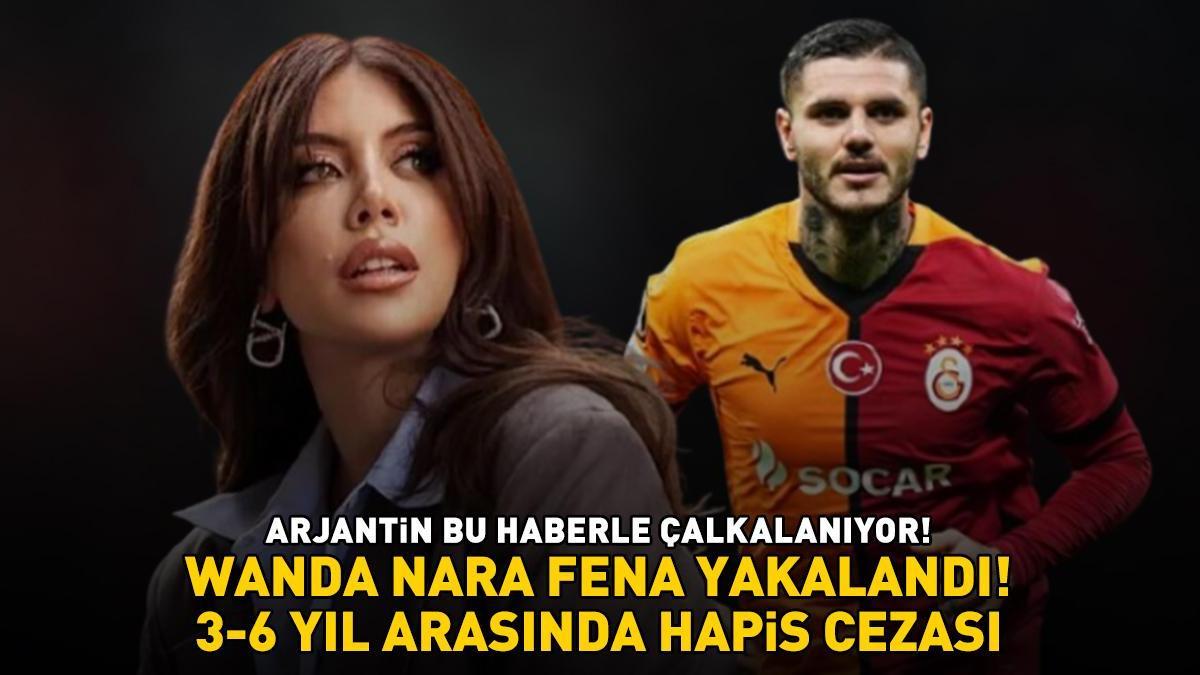 Galatasaray'ın yıldızı Icardi'nin boşanma aşamasında olduğu eşi Wanda Nara fena yakalandı! 3-6 YIL ARASINDA HAPİS CEZASI!