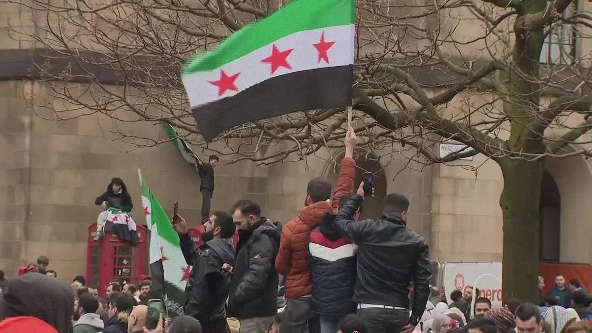 Esad'ın devrilmesi dünyada kutlanıyor