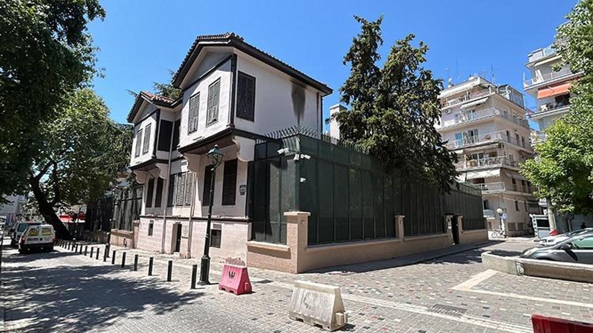 Selanik'teki Atatürk Evi'nde yürütülen restorasyonun gelecek yıl tamamlanması planlanıyor