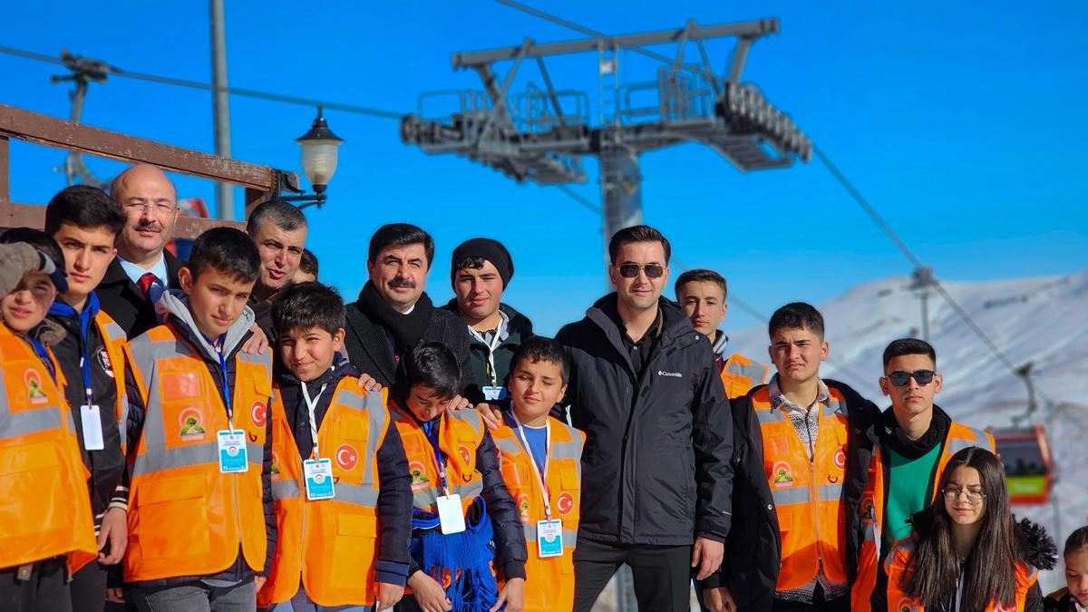 ÇEDES projesi öğrencilerine, Erciyes'te etkinlik