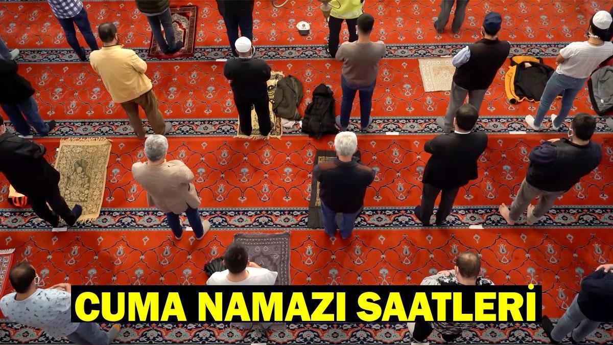 CUMA SAATİ | İstanbul Cuma namazı saat kaçta? Diyanet bugün Cuma vakti ne zaman?