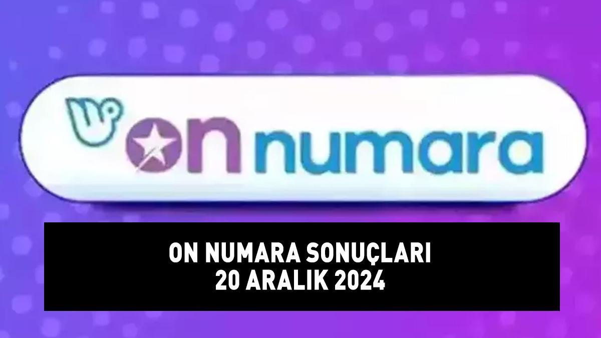 ON NUMARA SONUÇLARI AÇIKLANIYOR 20 ARALIK 2024 | 425,2 milyon TL büyük ikramiyeli On Numara sonuçları açıklandı mı, saat kaçta açıklanır?