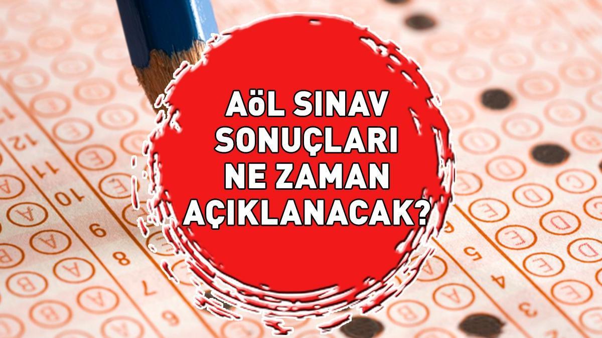 AÖL SINAV SONUÇLARI MEB EKRANI: MEB 1. dönem AÖL sınav sonuçları ne zaman açıklanacak? Tarih belli oldu