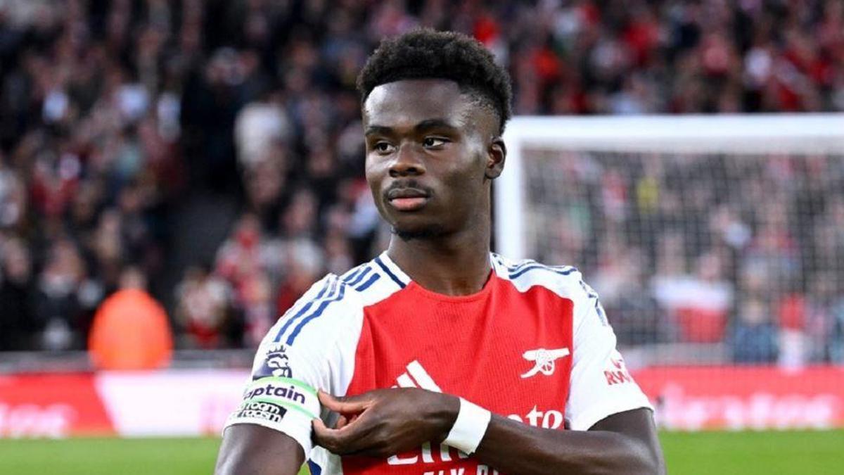 Arsenal’e Bukayo Saka şoku