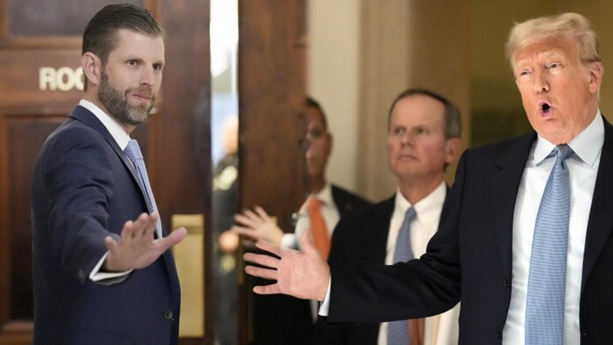 'Babasının oğlu!' Eric Trump'ın sosyal medya paylaşımına tepki yağdı