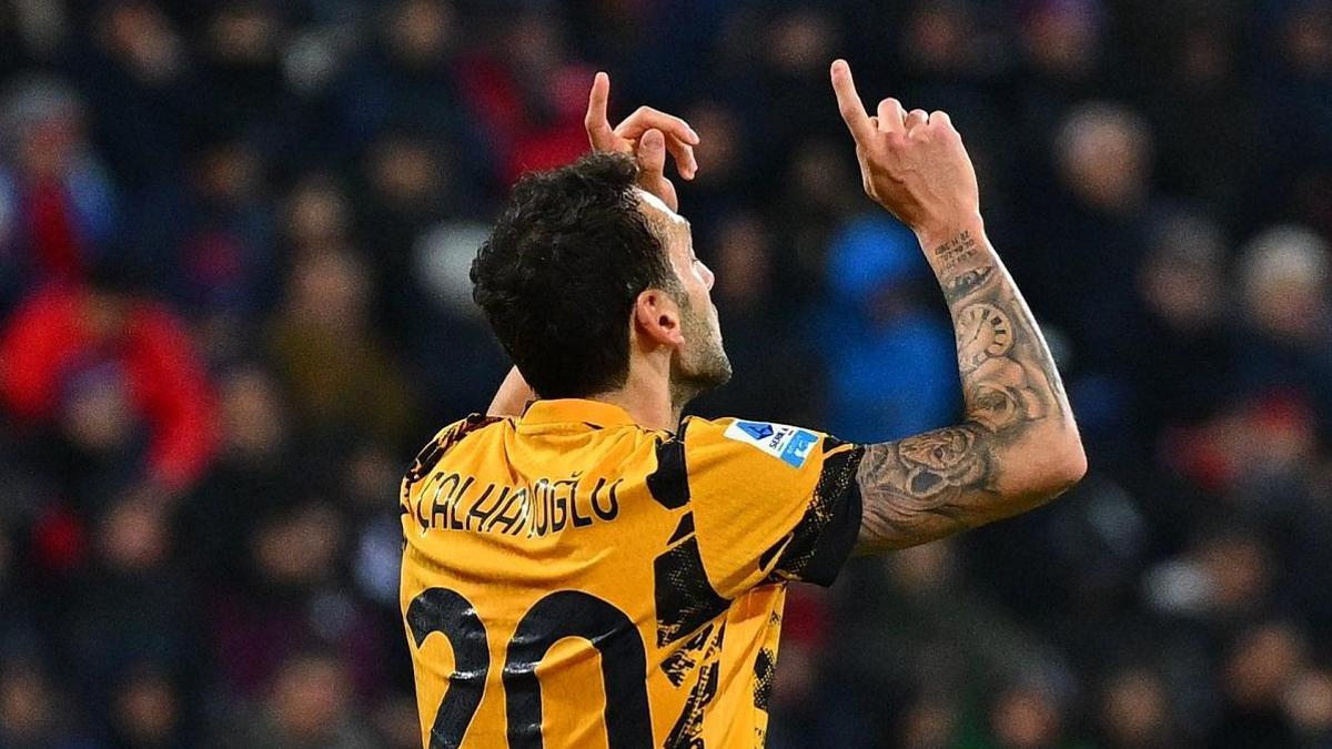 Son Dakika Spor Haberi | son dakika, Spor haberi, son dakika spor haberi, Hakan Çalhanoğlu attı, Inter rahat kazandı