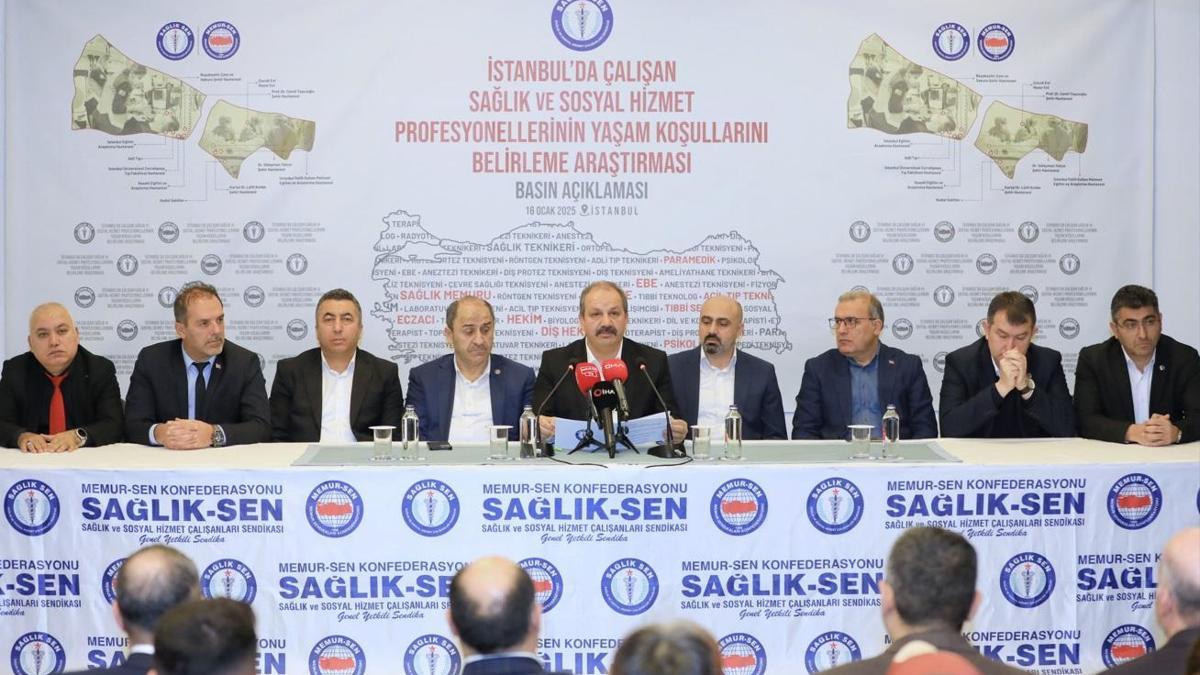 İstanbul'daki sağlık çalışanlarına yönelik yapılan araştırmanın sonuçları açıklandı