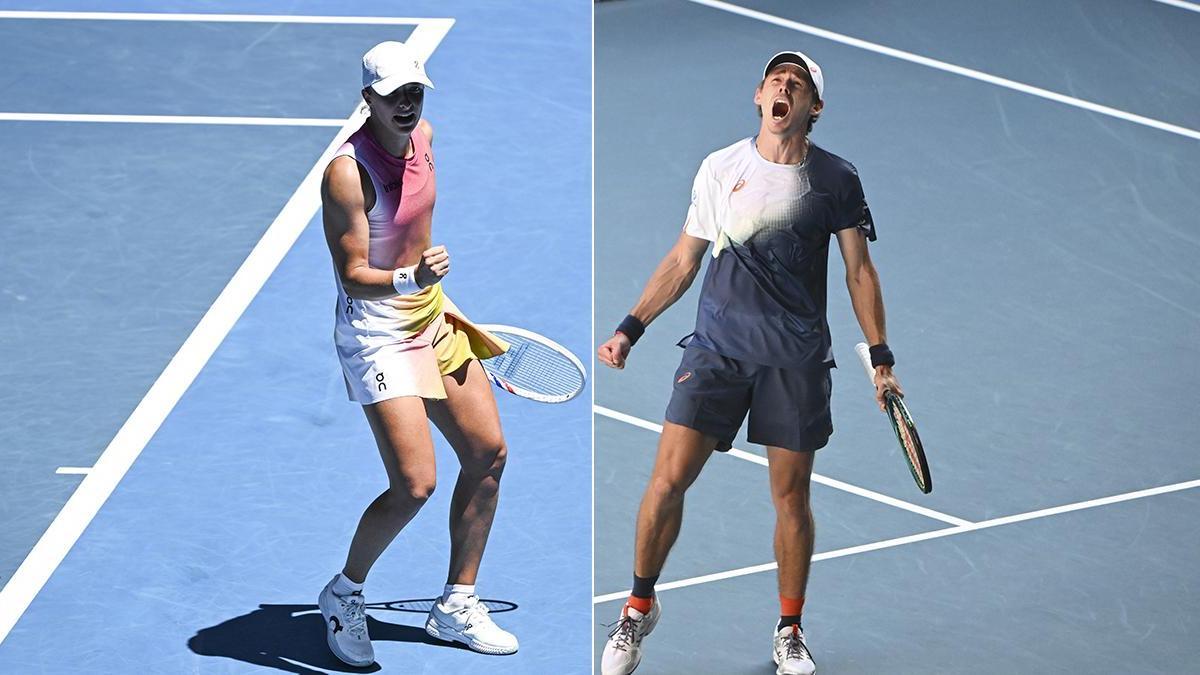 Avustralya Açık’ta, Iga Swiatek ve Alex de Minaur 4. tura yükseldi!