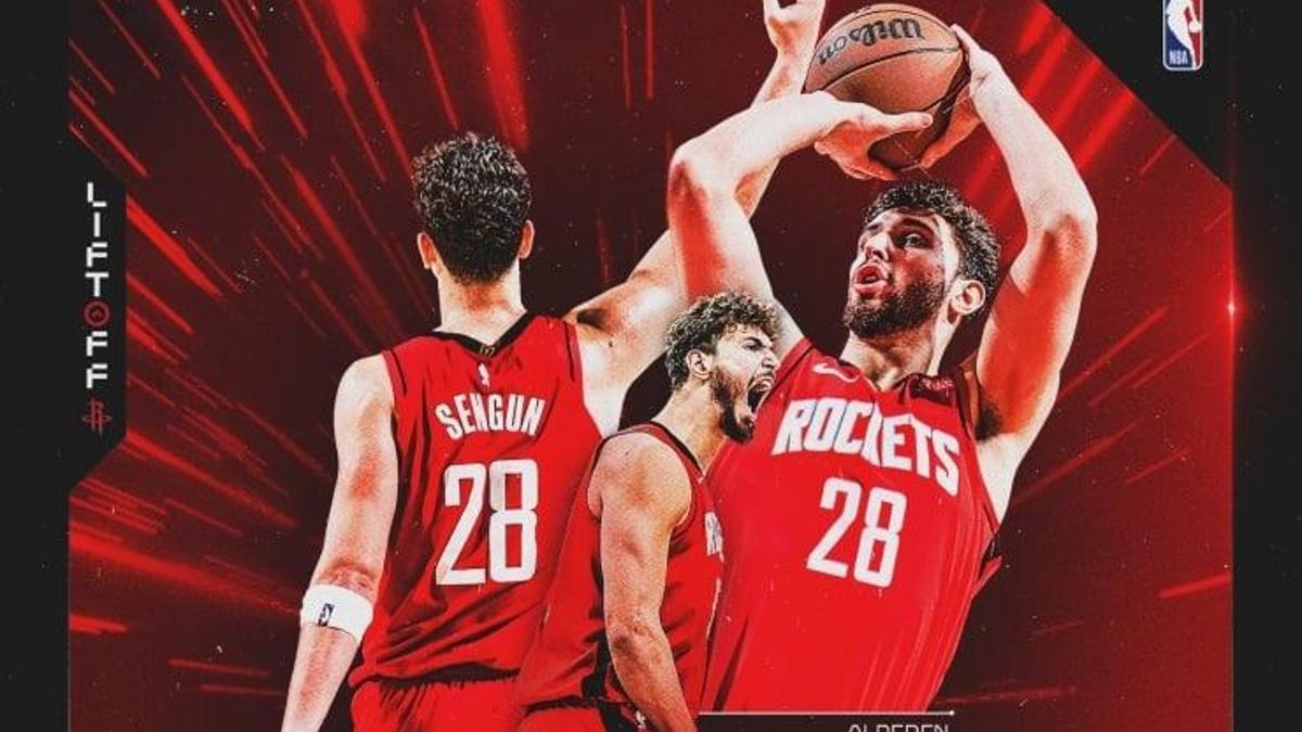 Alperen Şengün ‘double-double’ yaptı; Houston Rockets galibiyete uzandı!