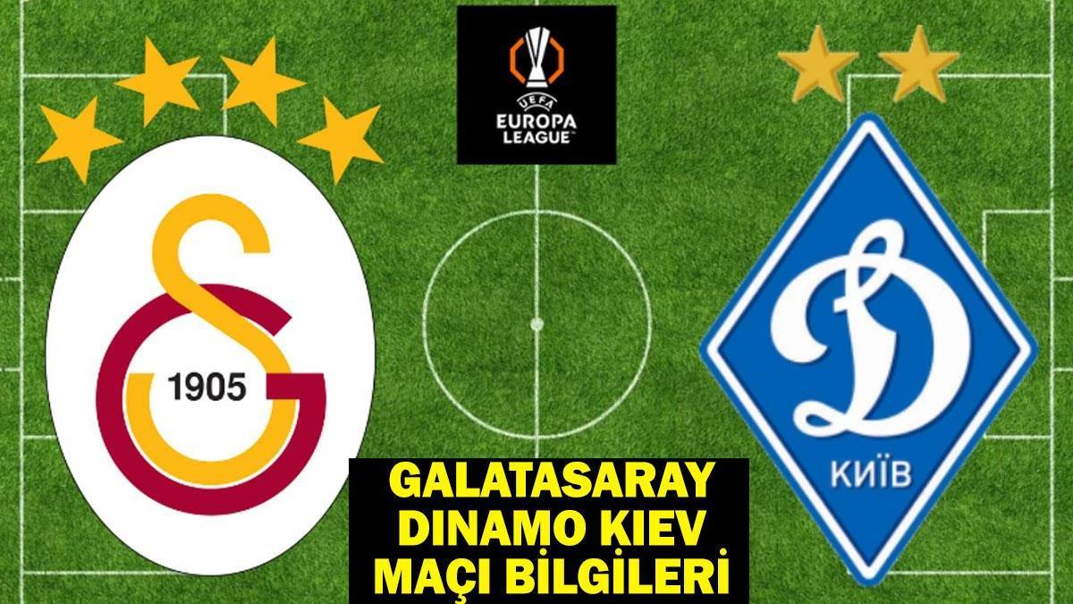 Galatasaray Dinamo Kiev maçı hangi kanalda, saat kaçta?