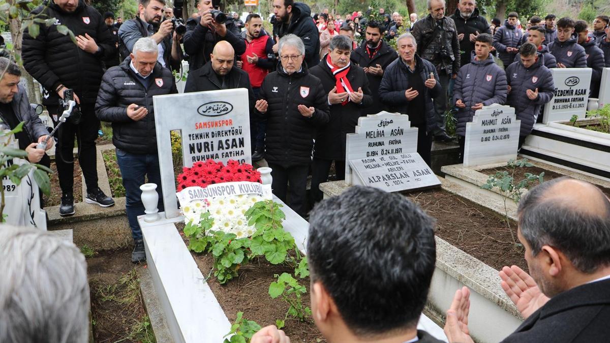 Samsunspor, otobüs kazasında vefat eden teknik adam ve futbolcuları andı…