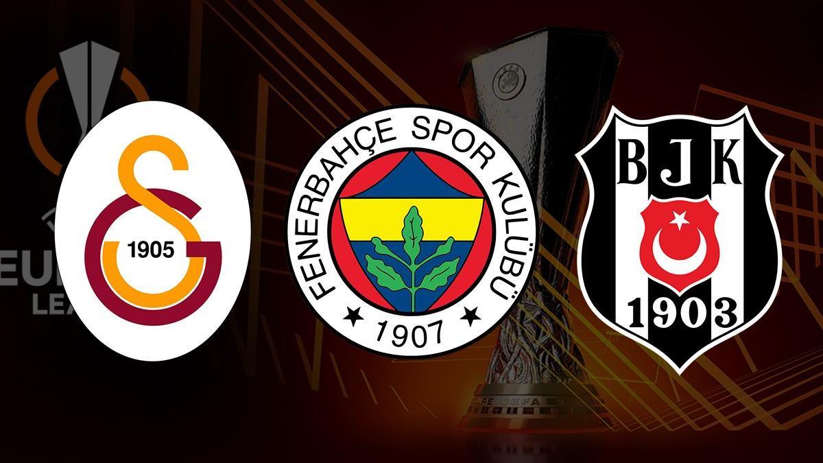 Galatasaray ve Fenerbahçe tur atladı; Beşiktaş, Avrupa’ya veda etti…